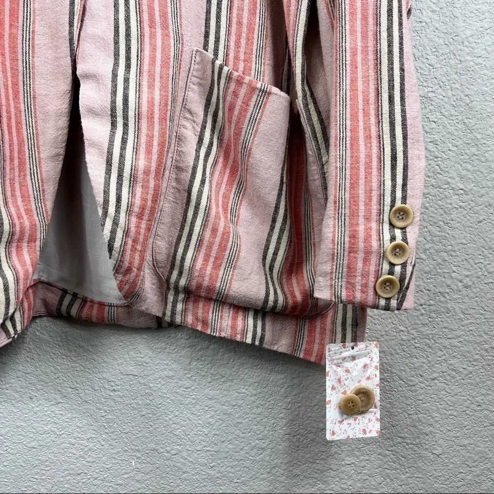 NWT Free People Simply Stripe Blazer